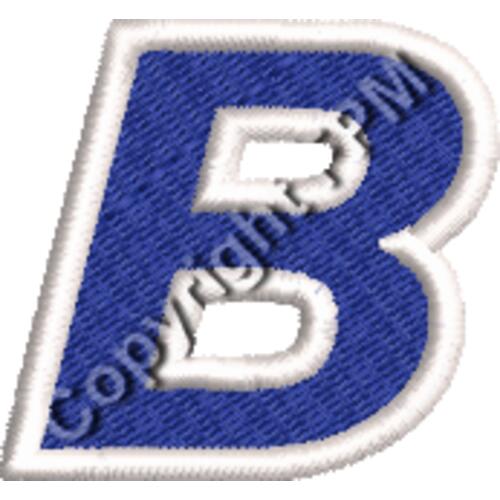 Letter B EMB524 Thumbnail