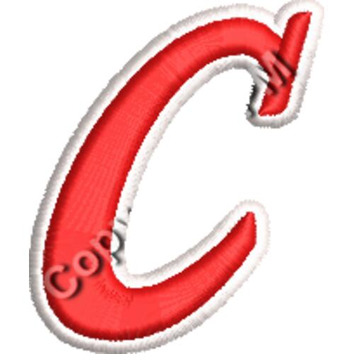 Letter C EMB528 Thumbnail