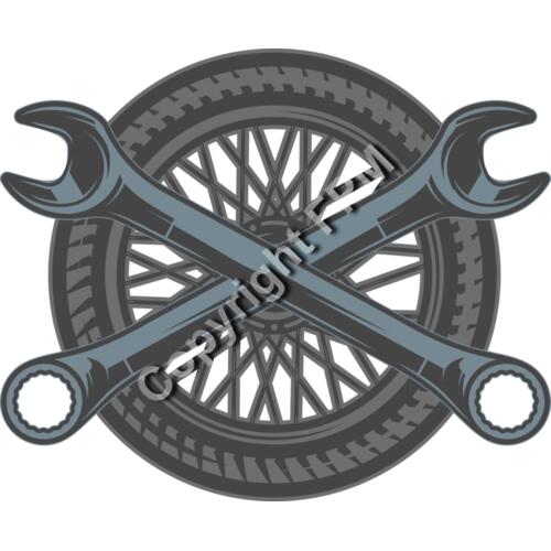 A1819 Motorcycle Tire Thumbnail