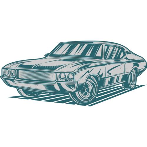 A1821 Muscle Car Thumbnail
