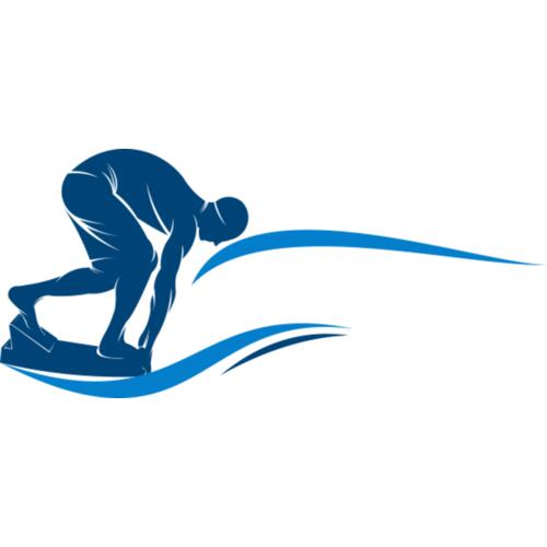 1392 Swimmer on Block Thumbnail