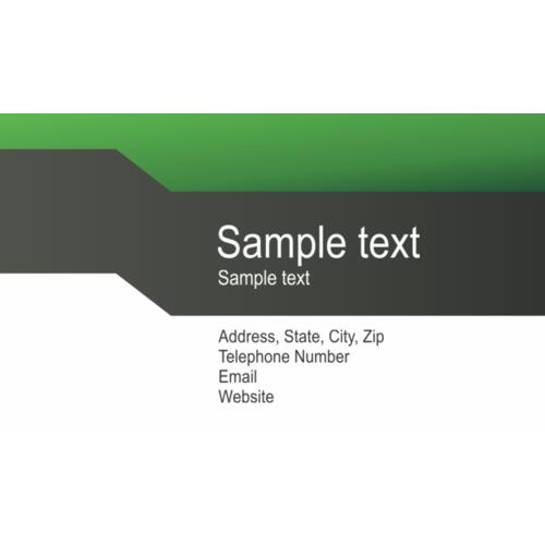 General Business Card 110 Thumbnail