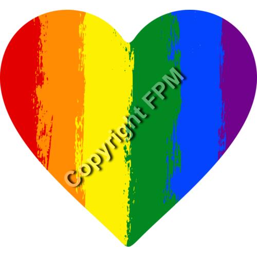 5443 Rainbow Heart Thumbnail