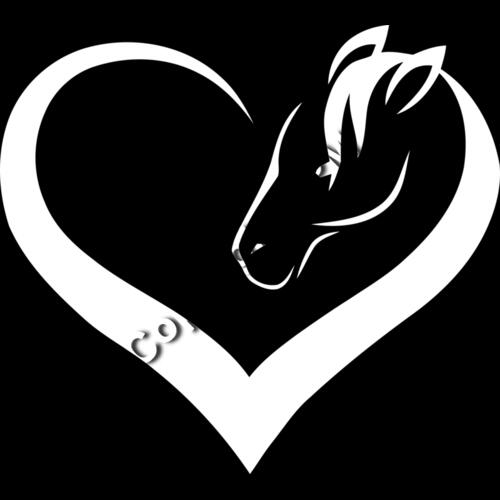B6034 Heart Horses Thumbnail