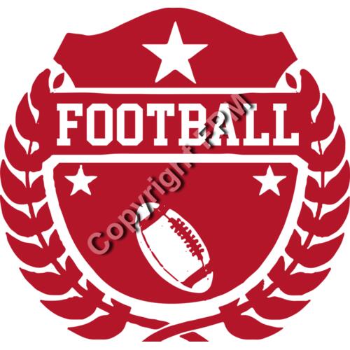 B6070 Football Shield Thumbnail
