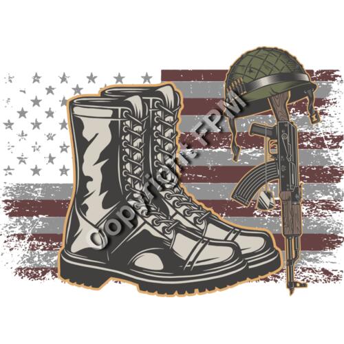 B6096 Memorial Flag Thumbnail