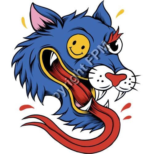 B6124 Crazy Wolf Thumbnail