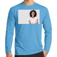 Long Sleeve Performance Blend Tee Thumbnail