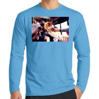 Long Sleeve Performance Blend Tee Thumbnail