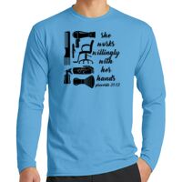 Long Sleeve Performance Blend Tee Thumbnail