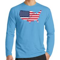 Long Sleeve Performance Blend Tee Thumbnail