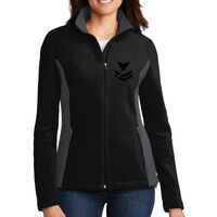 Ladies Colorblock Value Fleece Jacket Thumbnail