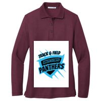 Ladies Silk Touch Long Sleeve Polo Thumbnail