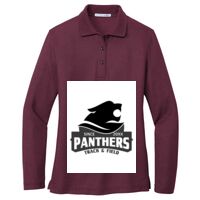 Ladies Silk Touch Long Sleeve Polo Thumbnail