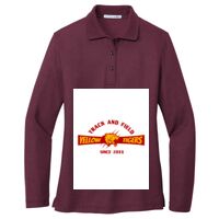 Ladies Silk Touch Long Sleeve Polo Thumbnail