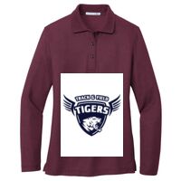 Ladies Silk Touch Long Sleeve Polo Thumbnail