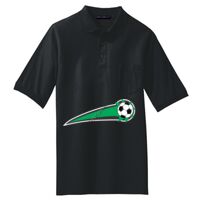 Tall Silk Touch Polo with Pocket Thumbnail