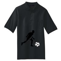 Tall Silk Touch Polo with Pocket Thumbnail