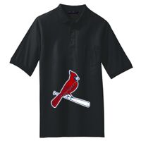 Tall Silk Touch Polo with Pocket Thumbnail