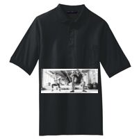 Tall Silk Touch Polo with Pocket Thumbnail