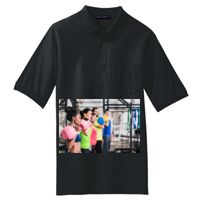 Tall Silk Touch Polo with Pocket Thumbnail