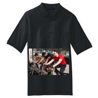 Tall Silk Touch Polo with Pocket Thumbnail