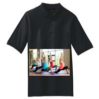 Tall Silk Touch Polo with Pocket Thumbnail