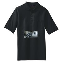 Tall Silk Touch Polo with Pocket Thumbnail