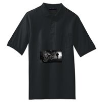Tall Silk Touch Polo with Pocket Thumbnail