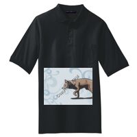 Tall Silk Touch Polo with Pocket Thumbnail