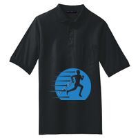 Tall Silk Touch Polo with Pocket Thumbnail