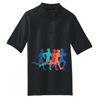 Tall Silk Touch Polo with Pocket Thumbnail