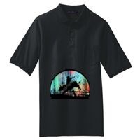 Tall Silk Touch Polo with Pocket Thumbnail