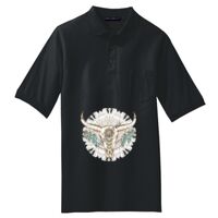 Tall Silk Touch Polo with Pocket Thumbnail