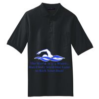 Tall Silk Touch Polo with Pocket Thumbnail