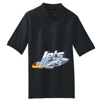 Tall Silk Touch Polo with Pocket Thumbnail