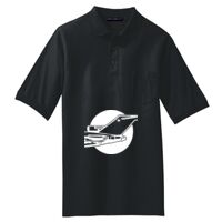 Tall Silk Touch Polo with Pocket Thumbnail