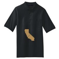 Tall Silk Touch Polo with Pocket Thumbnail