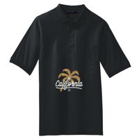 Tall Silk Touch Polo with Pocket Thumbnail