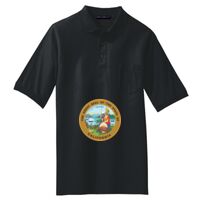 Tall Silk Touch Polo with Pocket Thumbnail