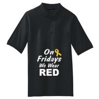 Tall Silk Touch Polo with Pocket Thumbnail
