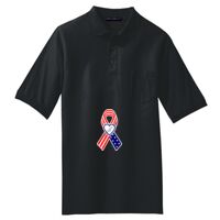 Tall Silk Touch Polo with Pocket Thumbnail