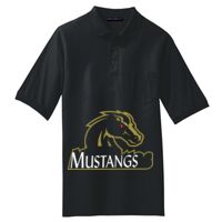 Tall Silk Touch Polo with Pocket Thumbnail