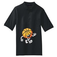 Tall Silk Touch Polo with Pocket Thumbnail
