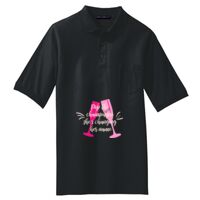 Tall Silk Touch Polo with Pocket Thumbnail