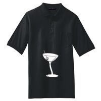 Tall Silk Touch Polo with Pocket Thumbnail
