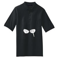 Tall Silk Touch Polo with Pocket Thumbnail