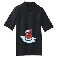 Tall Silk Touch Polo with Pocket Thumbnail