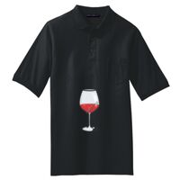 Tall Silk Touch Polo with Pocket Thumbnail
