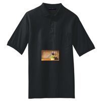 Tall Silk Touch Polo with Pocket Thumbnail